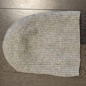 Portolano Grey Cashmere Beanie